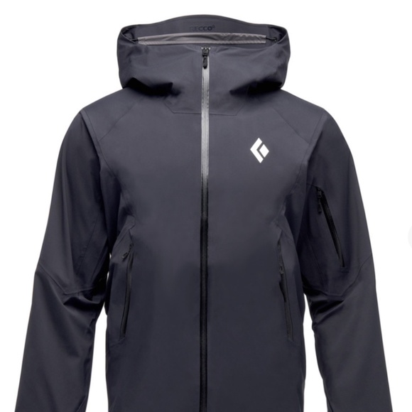 Black Diamond Recon LT Stretch Shell in black. Men’s Size Medium - Picture 1 of 3